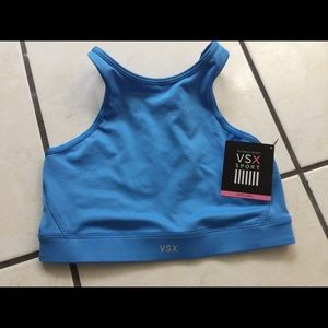 Blue VSX Sport Bra, size XS